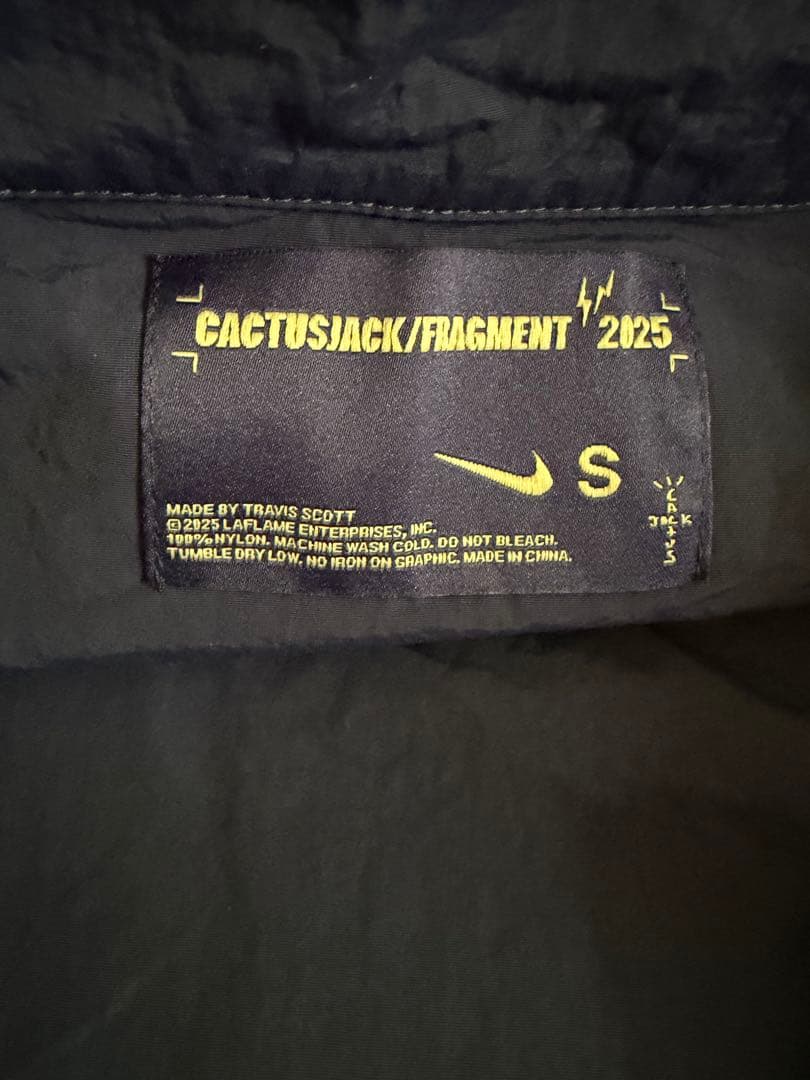 Nike cactus jack FRAGMENTウィンドブレーカー