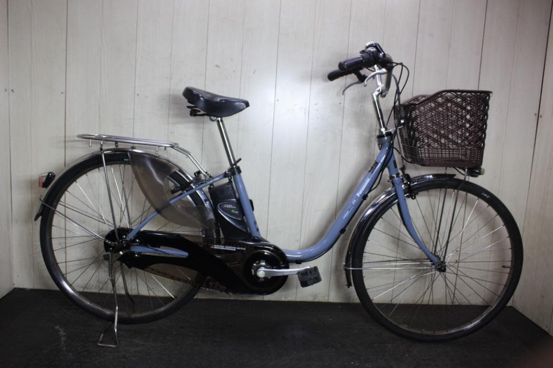 M*l様 電動アシスト自転車 シティタイプ 青