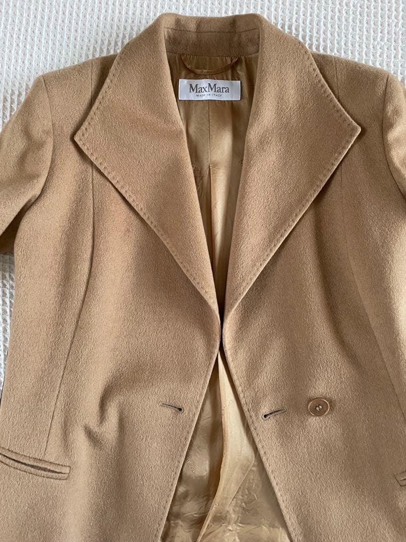 MaxMara キャメル　テーラードジャケット ベージュ