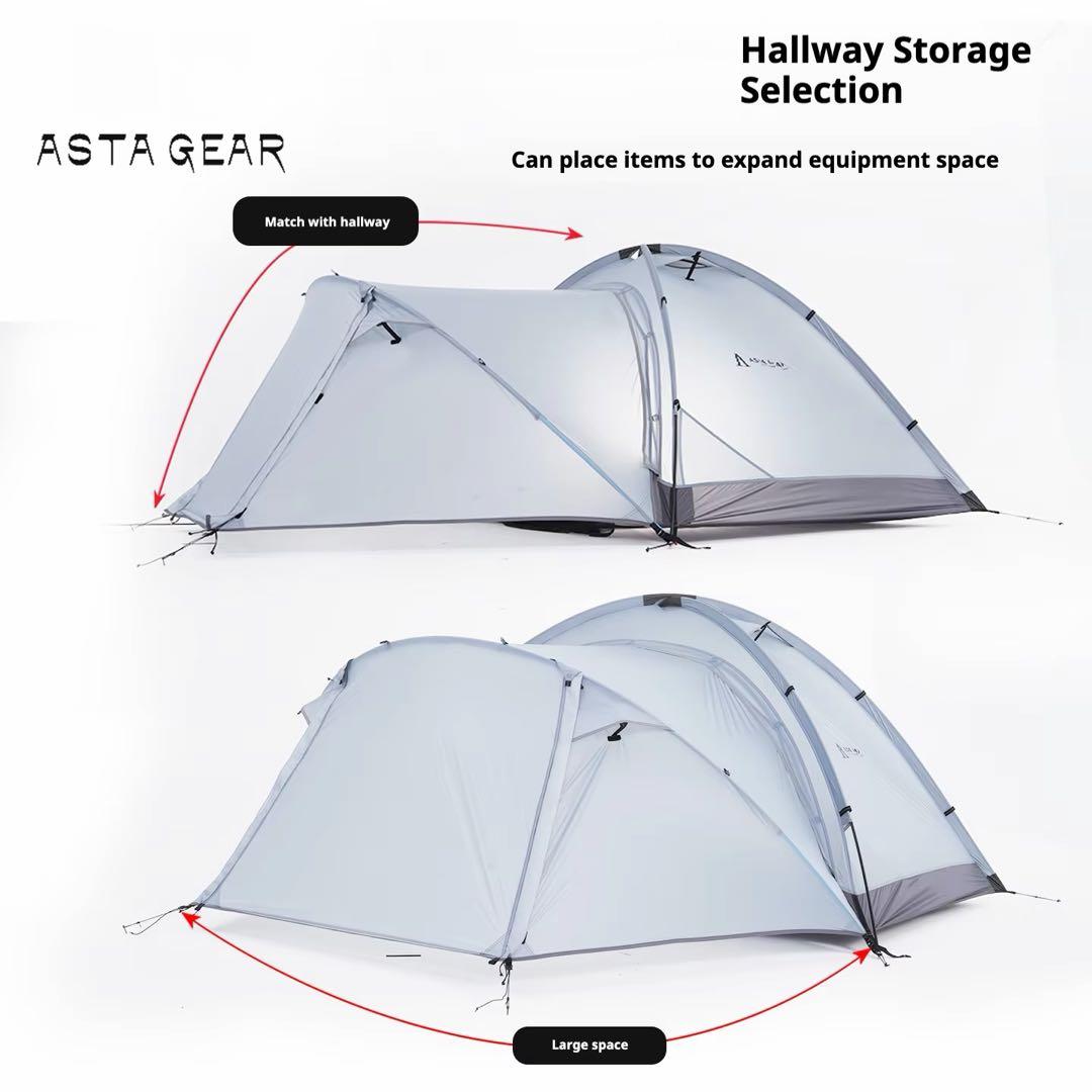 【試し張りのみ美品】Astagear Yunshan2 elite+ポーチ