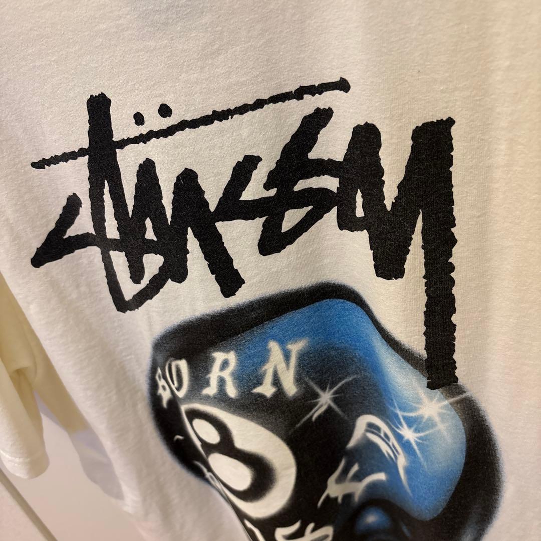 Stussy ボーンレイズド　ボール8 グラフィック Tシャツ