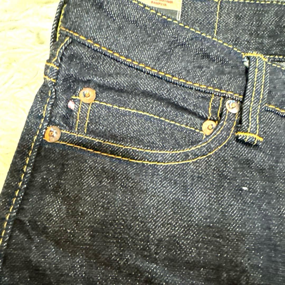 【美品】MOMOTARO JEANS桃太郎ジーンズストレート デニム ジーンズ