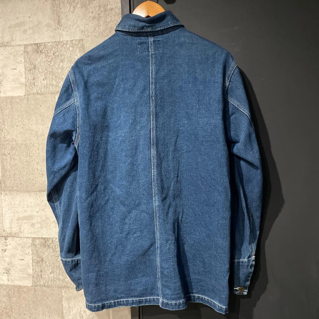 90s古着 Red Wood カバーオール M 濃紺 トリプルステッチ