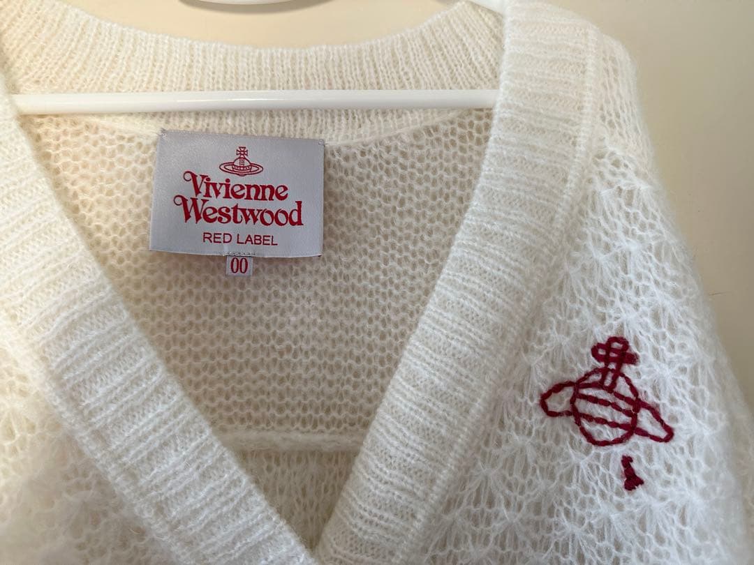 ふ*ん様 【新品未使用】Vivienne Westwood ホワイトカーディガン