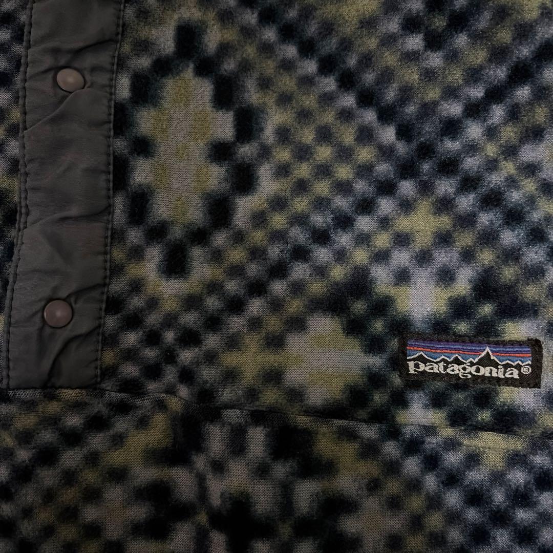 Patagonia パタゴニア モザイク柄 Snap-T XL
