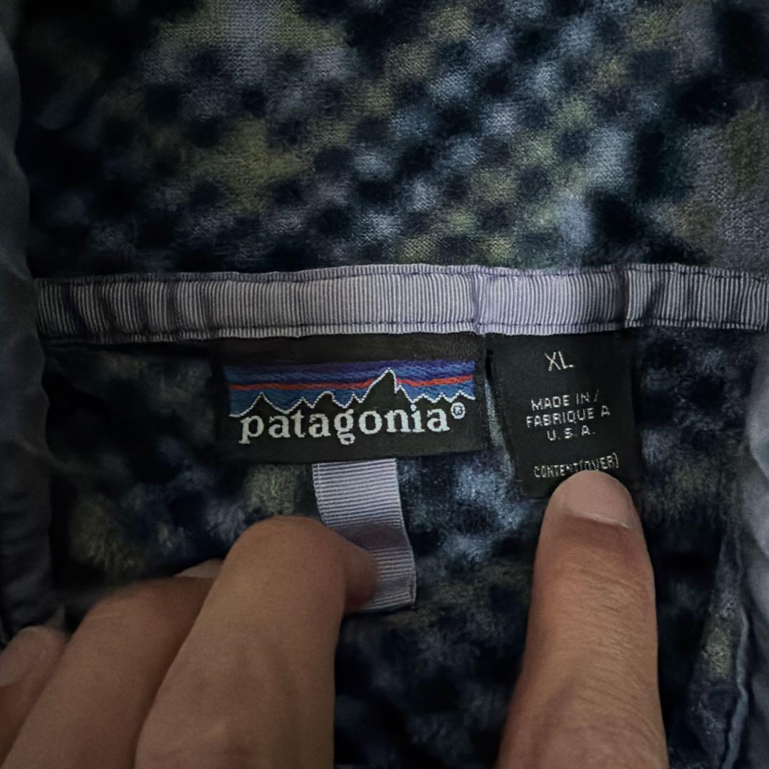 Patagonia パタゴニア モザイク柄 Snap-T XL