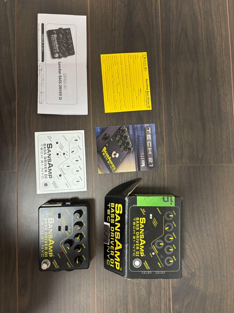 SansAmp Bass D DI 美品　箱付き