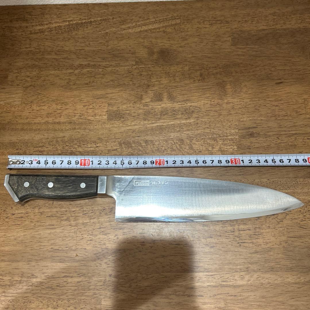 グレステン 洋出刃 24cm 【鞘付き】
