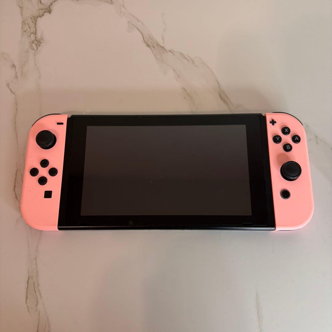 極美品 NINTENDO ニンテンドースイッチ ピンク 本体　プロコン セット