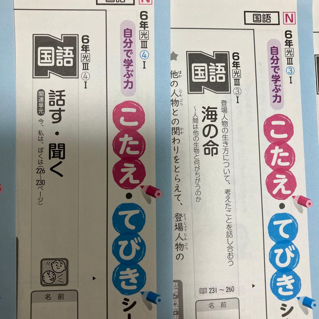 ぶんけい　6年　国語　テスト　解答　2025