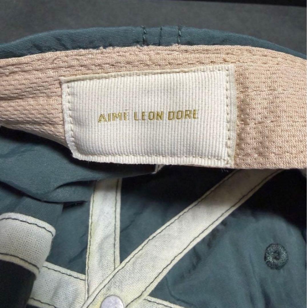 AIME LEON DORE キャップ ナイロン グリーン