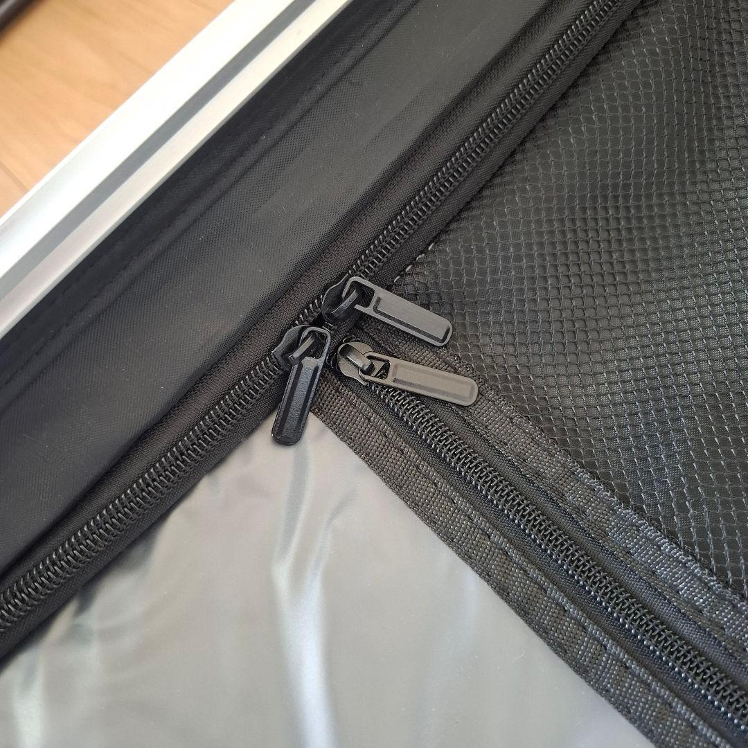 美品 VARNIC キャリーケース 73L 旅行での使用歴無し サイズM シルバ