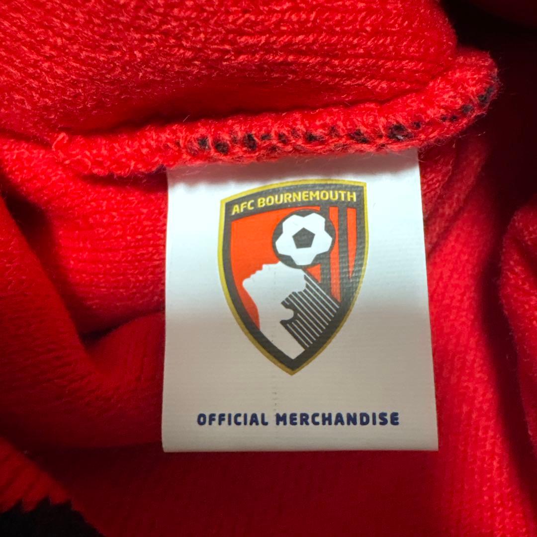 ボーンマス　AFCBOURNEMOUTH ポンポンニット　ニット帽　サッカー