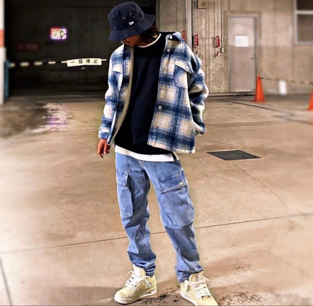 は*と様 KITH Check Sheridan Shirt Jacket Bl