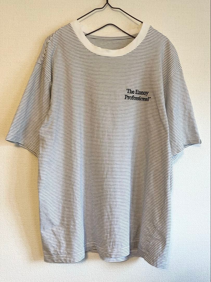 初期◎ennoy ストライプ Tシャツ M エンノイ スタイリスト私物