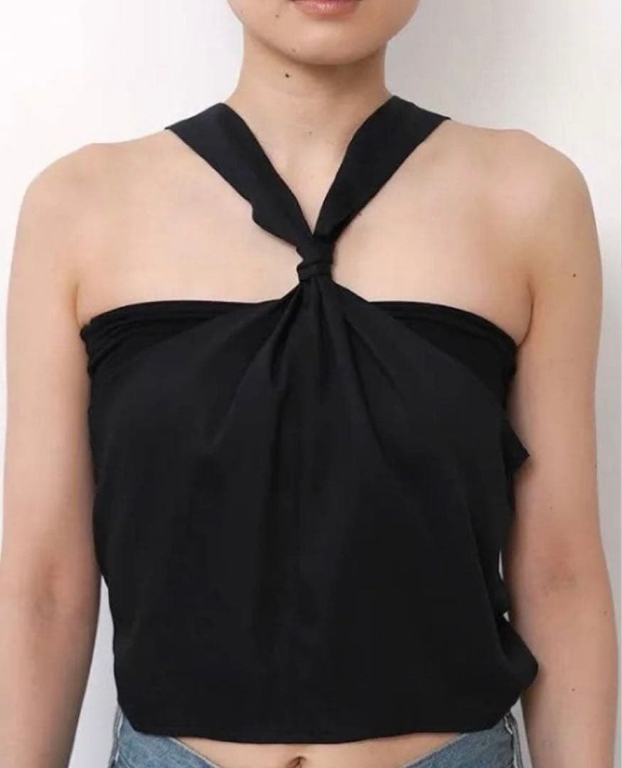トップス zoe tie tops 251ZOE-BL02