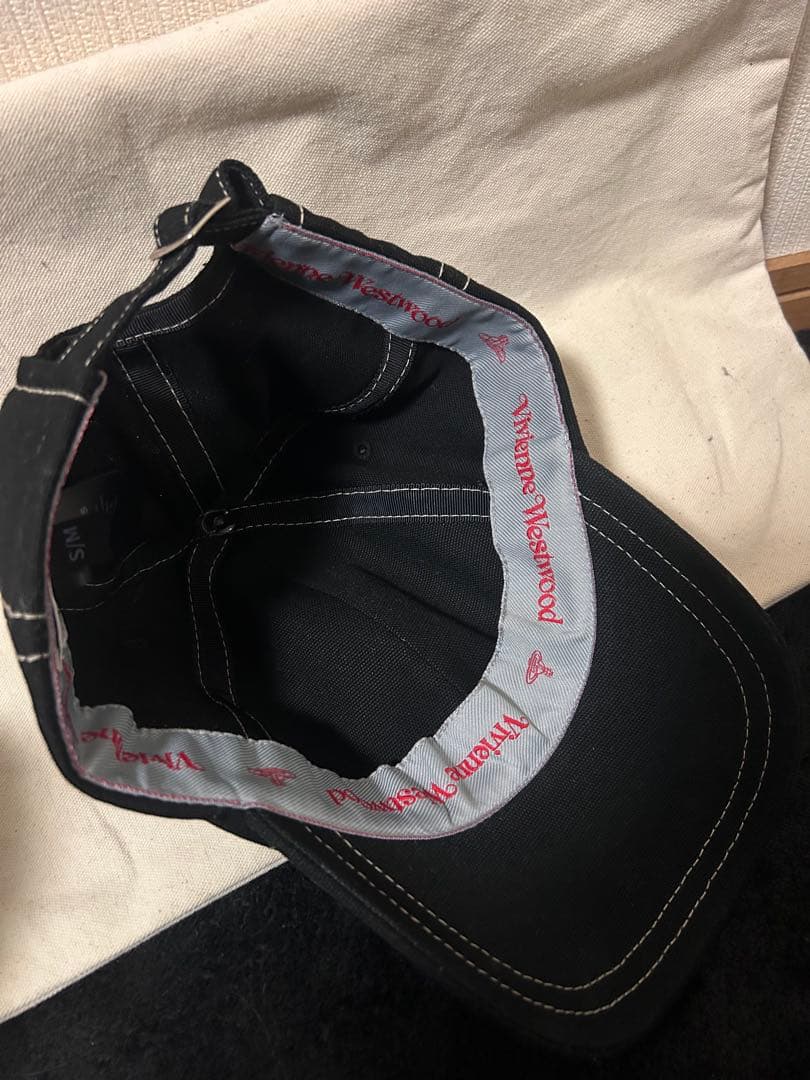 Vivienne Westwood オーブロゴ付き ベースボールキャップ 正規品