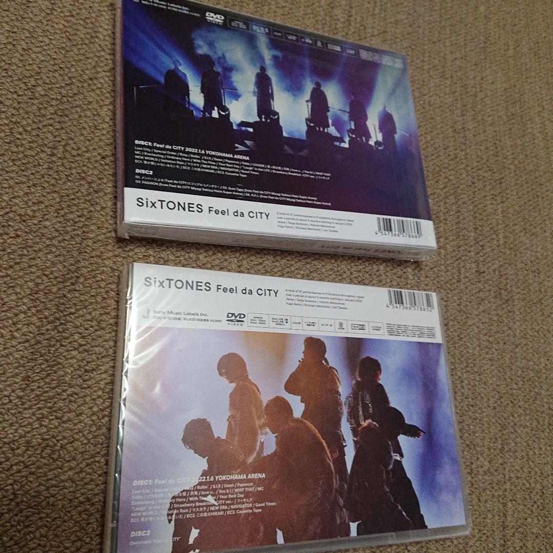 ミュージック SixTONES Feel da CITY DVD
