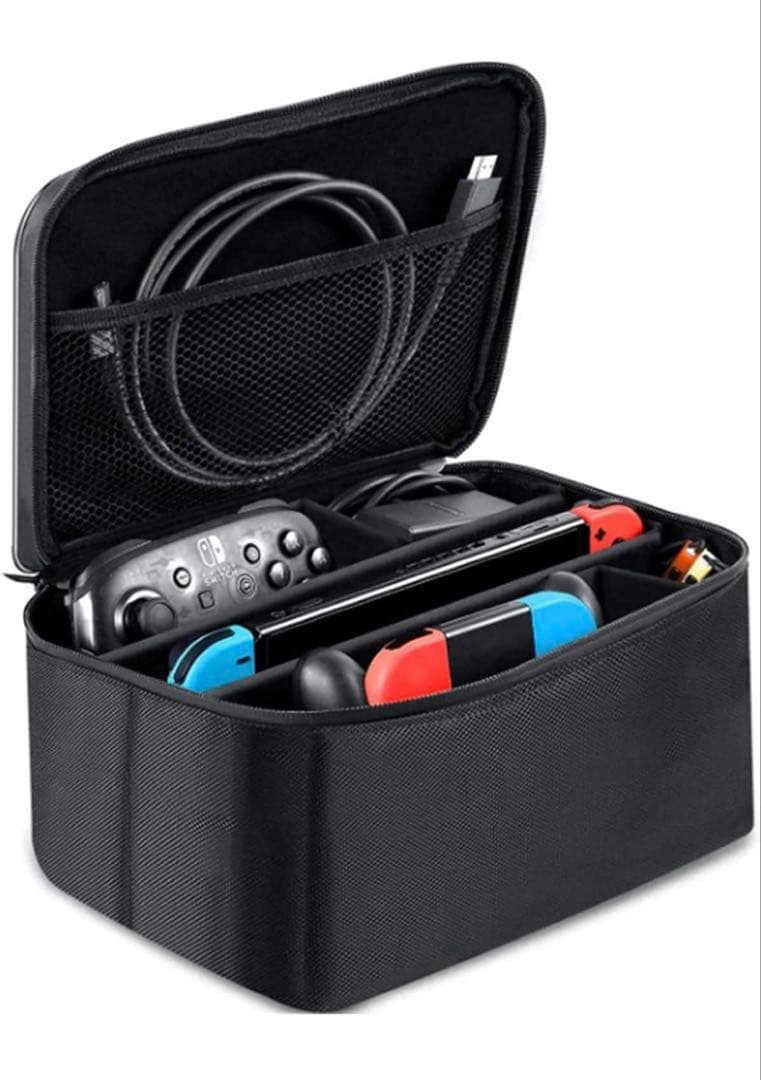 美品 NintendoSwitch 有機ELモデル 収納ケース 保護フィルム付き