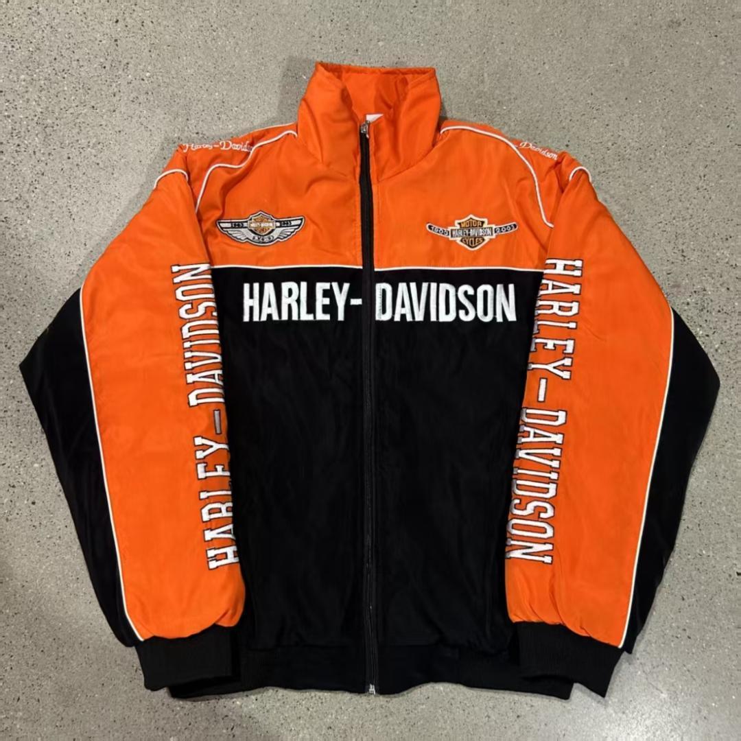Harley-Davidson ジャンパー ブルゾン 刺繍中綿男女兼用Y3
