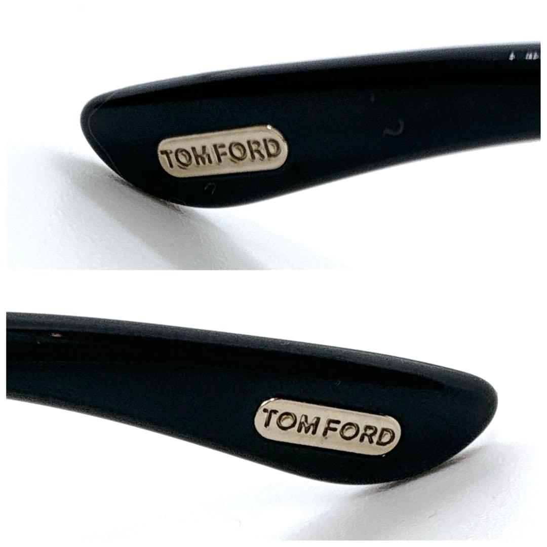 TOM FORD TF11 Ryan サングラス ブラック ゴールド Tロゴ