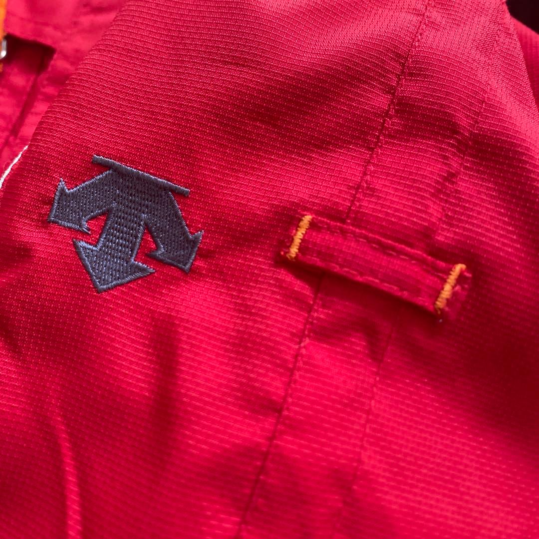 美品DESCENTE✖️新品elleseスキー．スノボウェア 赤×グレー150