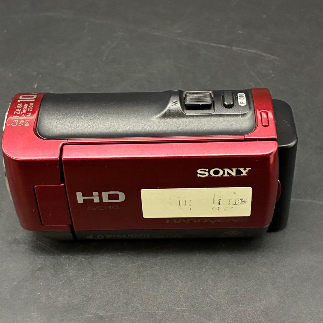 【動作確認済み】SONY HD ビデオカメラ HDR-CX120レッド