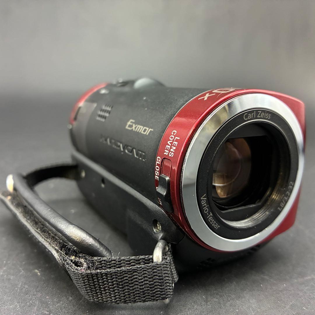 【動作確認済み】SONY HD ビデオカメラ HDR-CX120レッド