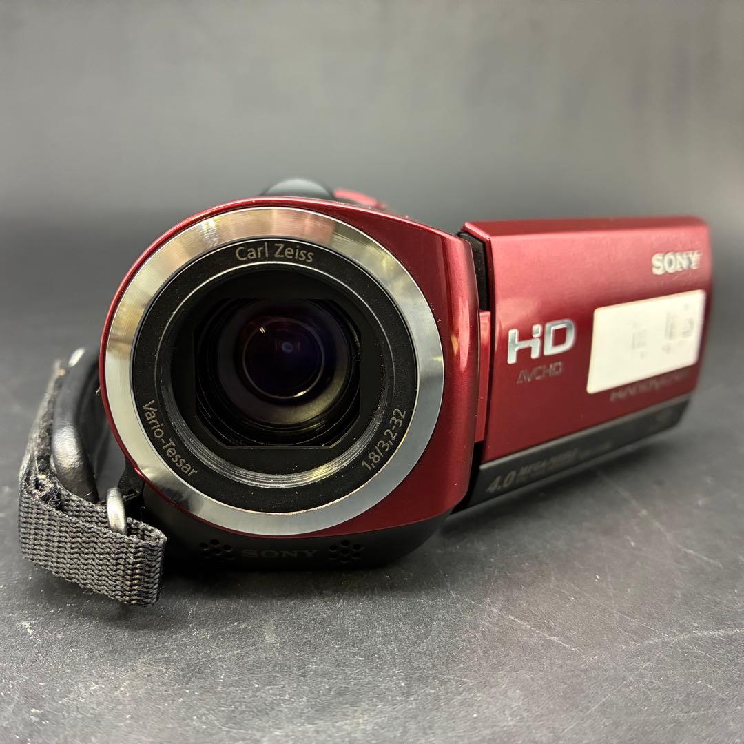 【動作確認済み】SONY HD ビデオカメラ HDR-CX120レッド