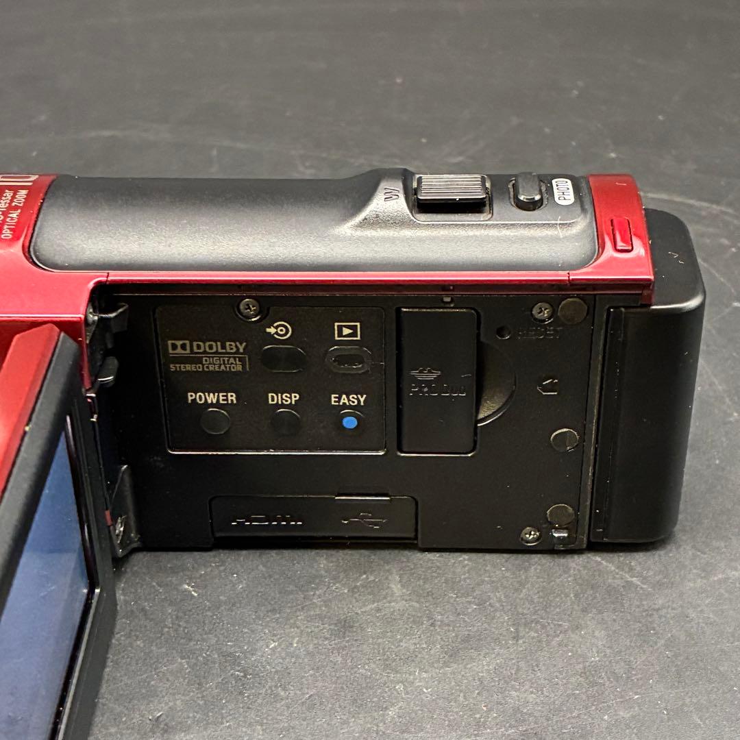 【動作確認済み】SONY HD ビデオカメラ HDR-CX120レッド
