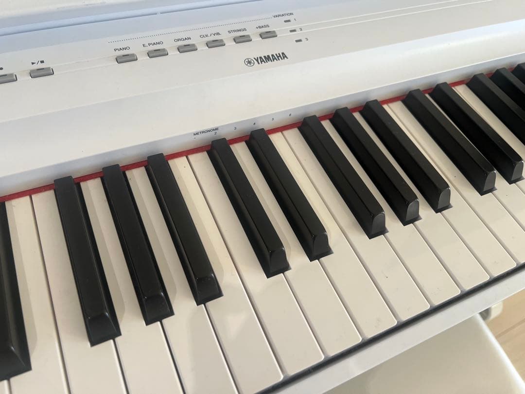 【coco】YAMAHA P125 電子ピアノ　専用スタンド　椅子セット
