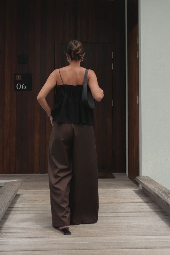 room306contemporary Pleats Design Tops新品