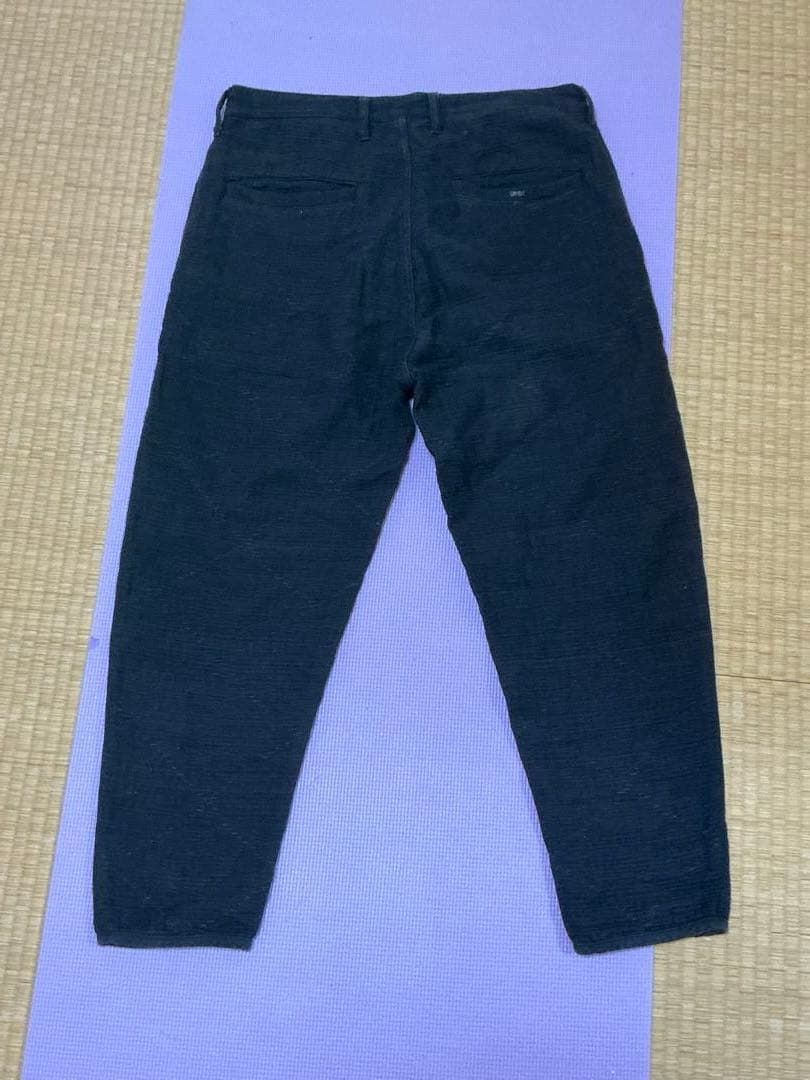 ポータークラシック SASHIKO LIGHT パンツ ブラック M