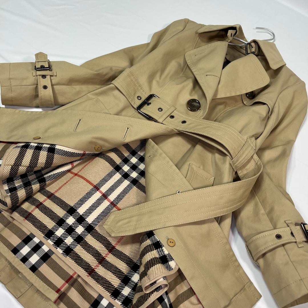 【美品】BURBERRY BLUE LABEL トレンチコート　ノバチェック