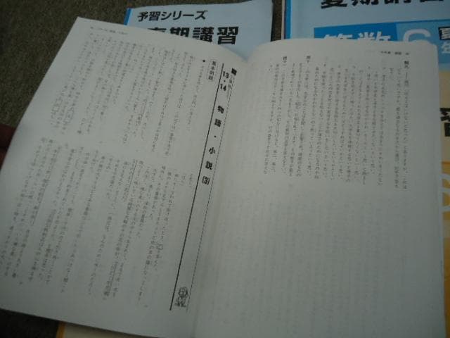 四谷大塚６年　春期/夏期講習　国算理　書き込み小　2019年度