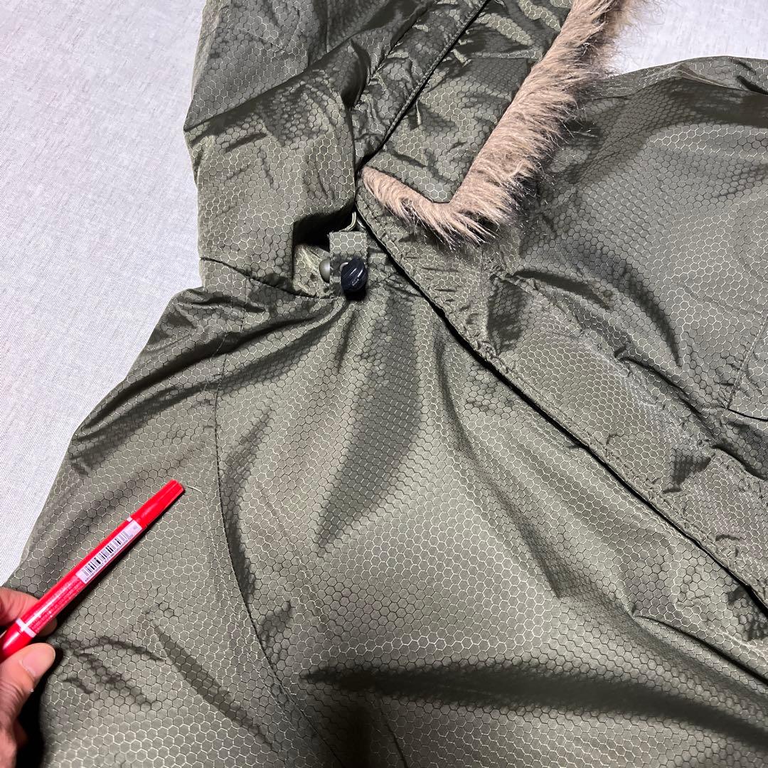 90s 00s STUSSY ナイロン　n-3b モッズコート　ハニカム