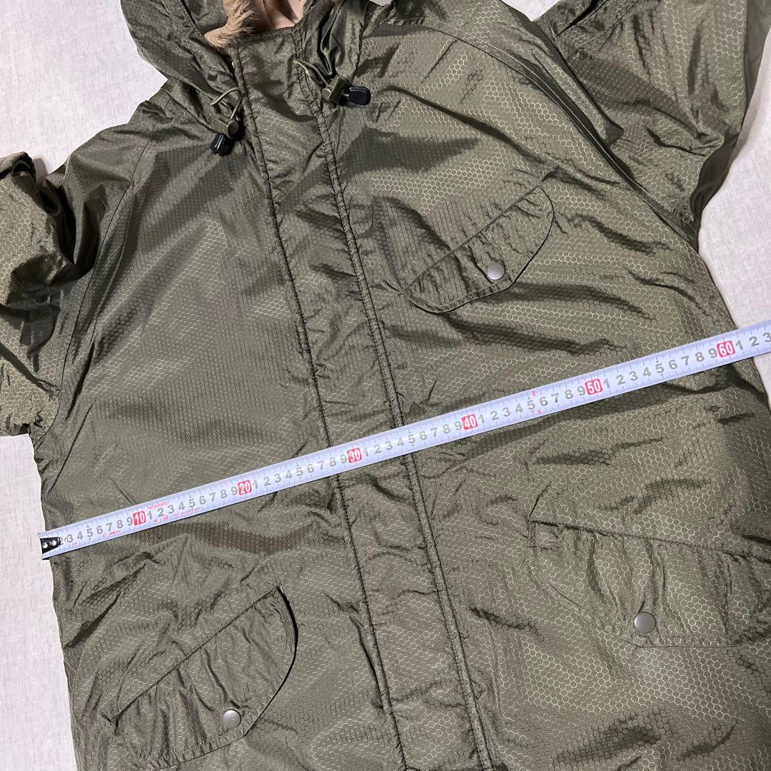 90s 00s STUSSY ナイロン　n-3b モッズコート　ハニカム