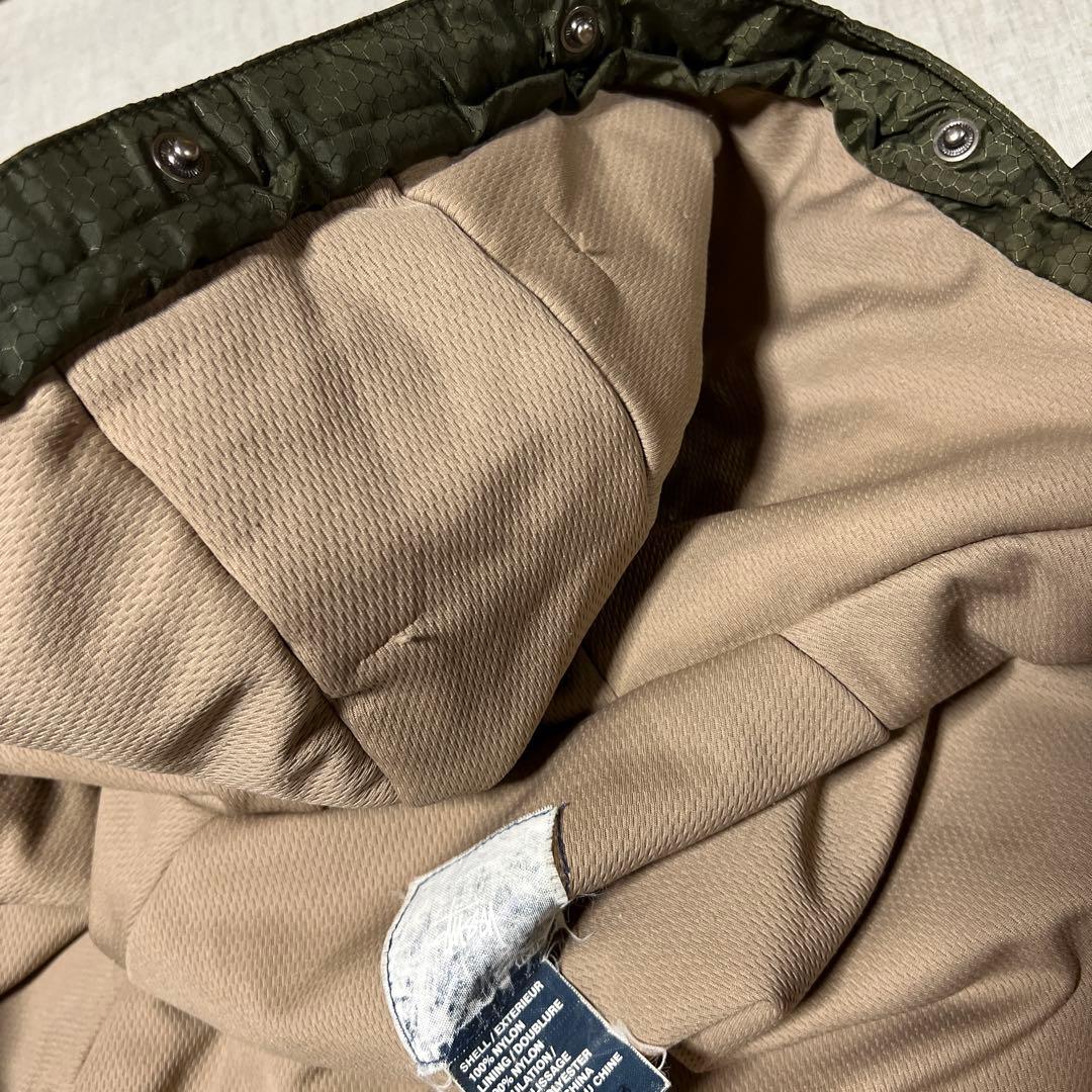 90s 00s STUSSY ナイロン　n-3b モッズコート　ハニカム
