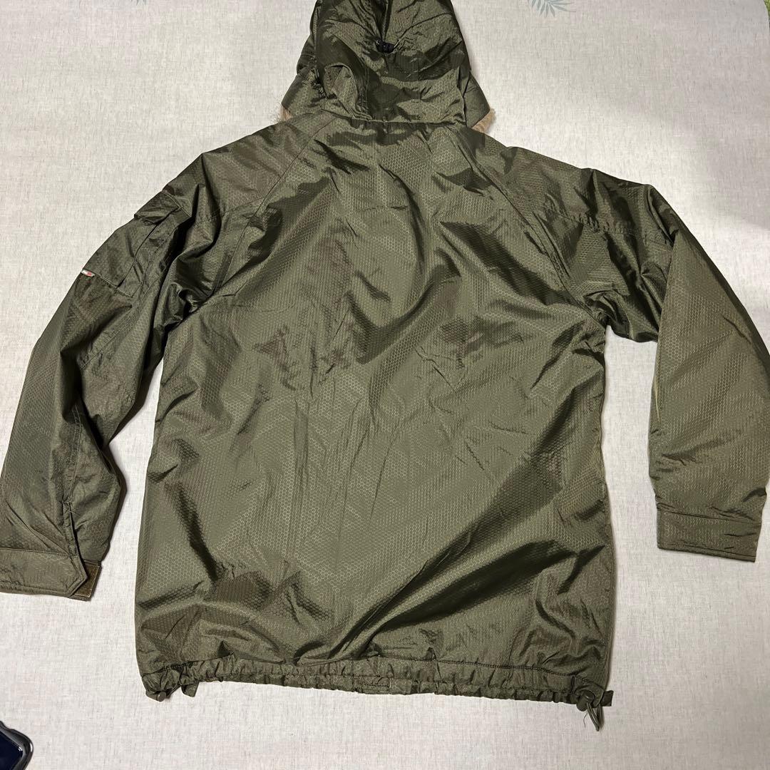 90s 00s STUSSY ナイロン　n-3b モッズコート　ハニカム