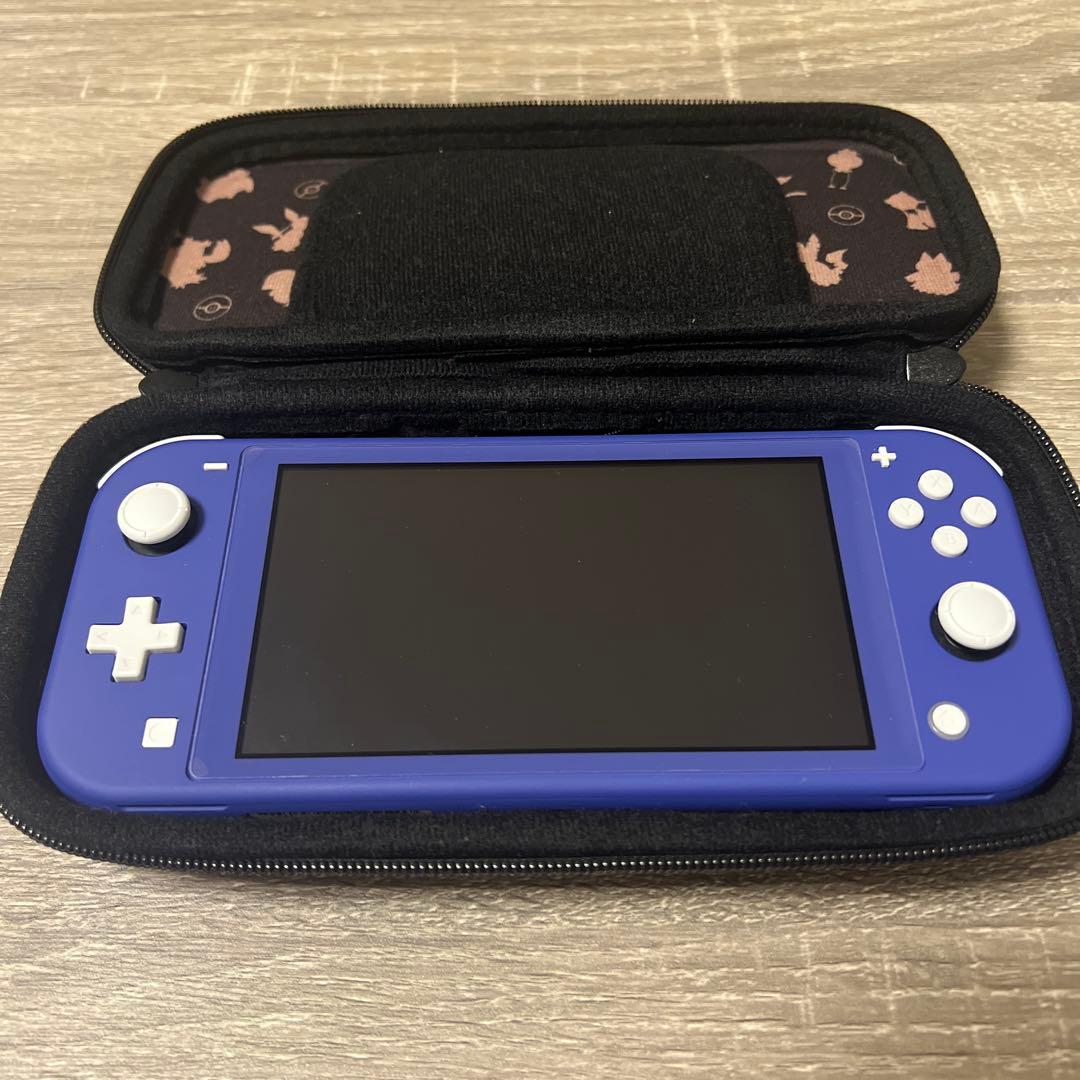 Nintendo Switch Lite 青色 本体 + ケース