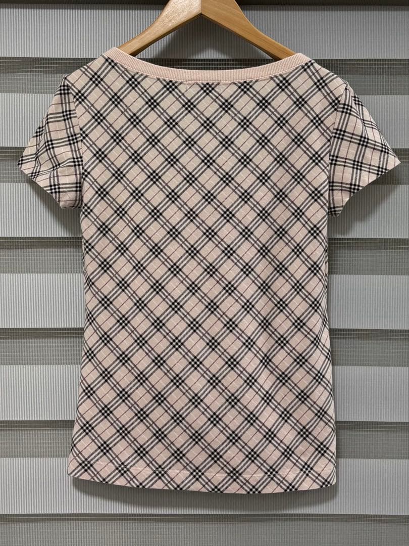 BURBERRY BLUE LABEL 半袖　tシャツカットソー ストレッチ素材