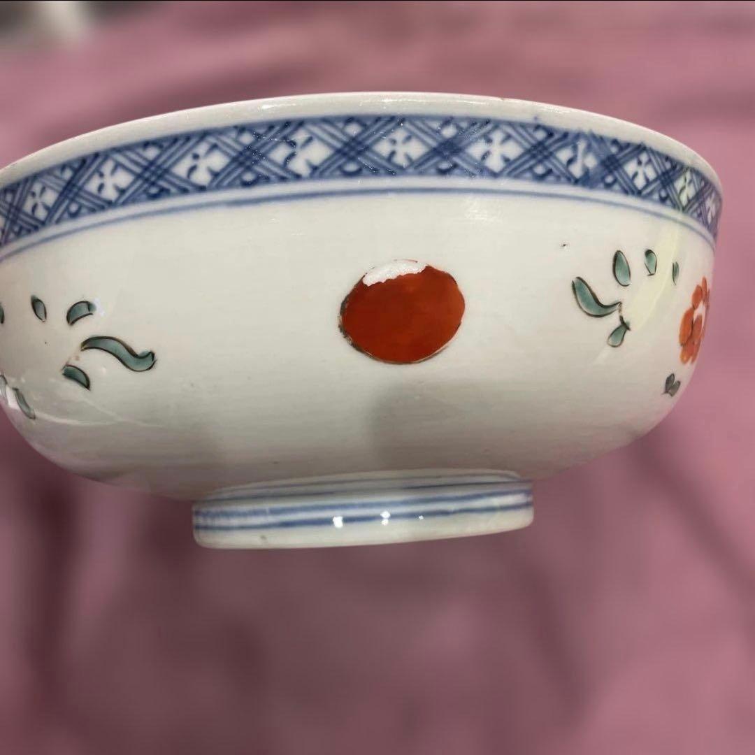 古伊万里　鉢　24センチ　伊万里焼　金欄手　工芸品
