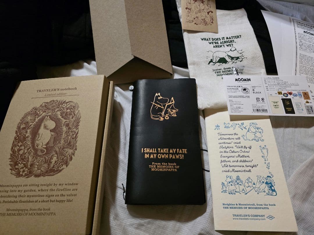 トラベラーズノート TRAVELER'S COMPANYムーミンパパの思い出