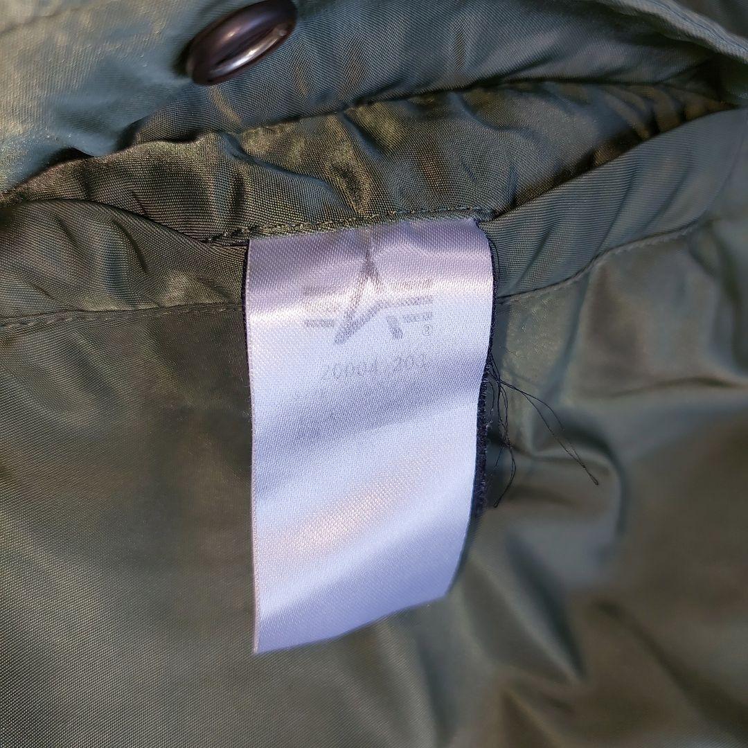 美品 現行 ALPHA INDUSTRIES MA-1 フライトジャケット M