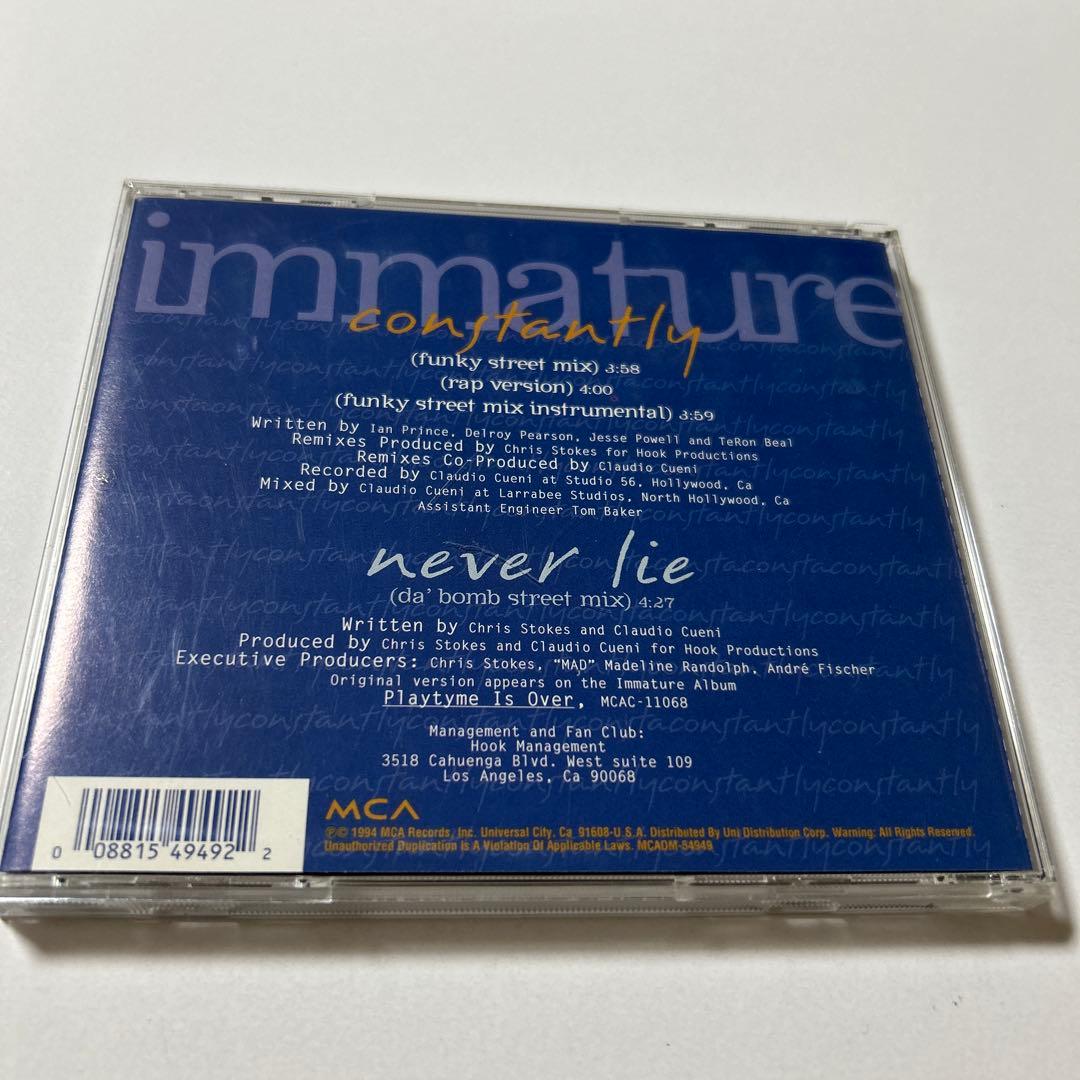 Immature (Single 4枚　まとめ売り)