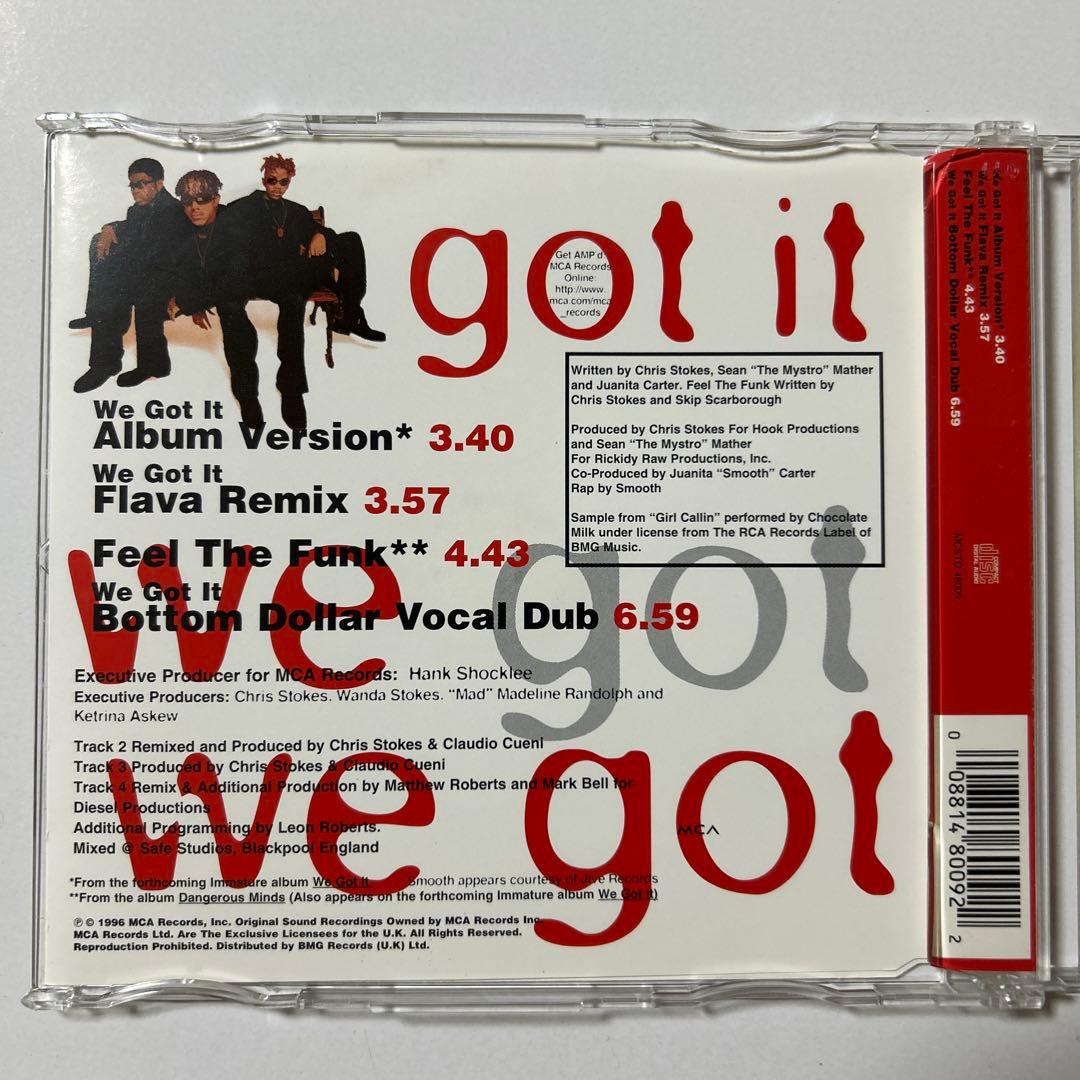 Immature (Single 4枚　まとめ売り)