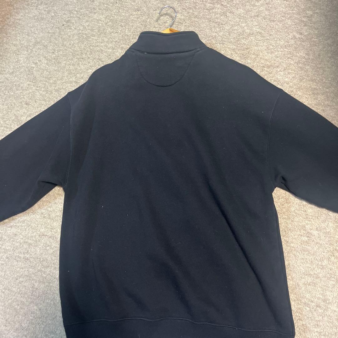 HUFハーフジップ【黒】
