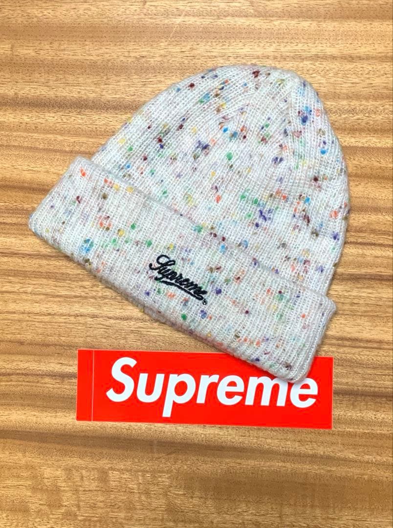【Supreme】Loose Gauge Beanie クリーム