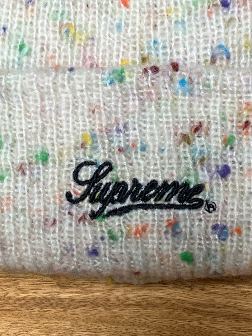【Supreme】Loose Gauge Beanie クリーム