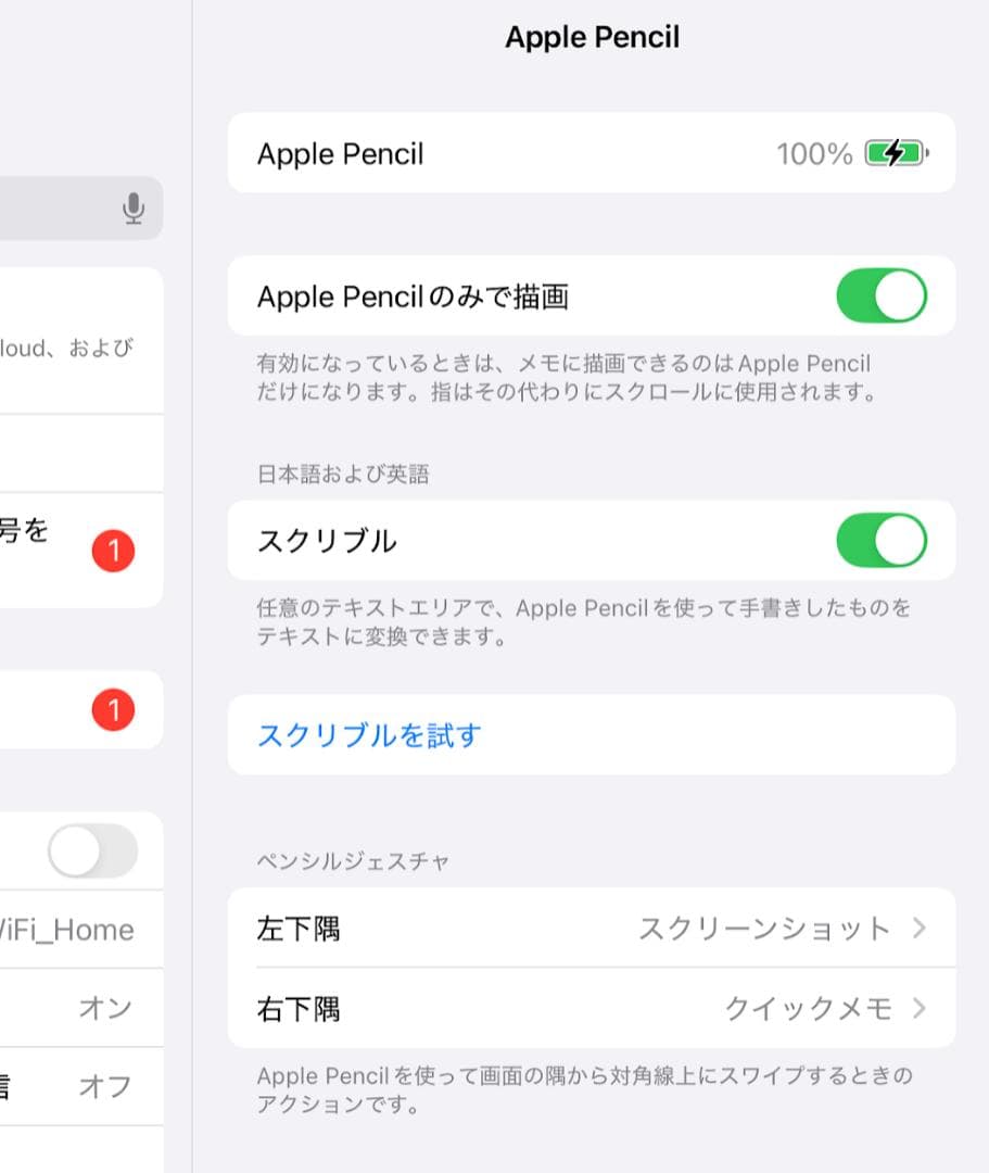【美品】Apple Pencil アップルペンシル 第1世代 Type-C対応